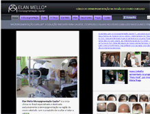 Tablet Screenshot of elanmello.com.br